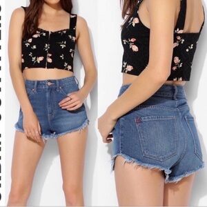 BDG (Urban Outfitters) Super High Rise Dolphin Denim Shorts Size 27
